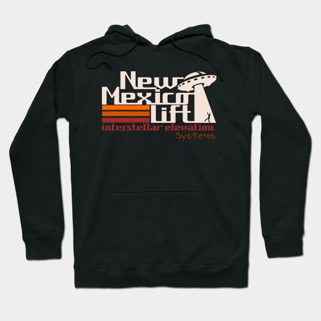 New Mexico lift interstellar elevation systems ufo funny abduction Hoodie by SpaceWiz95